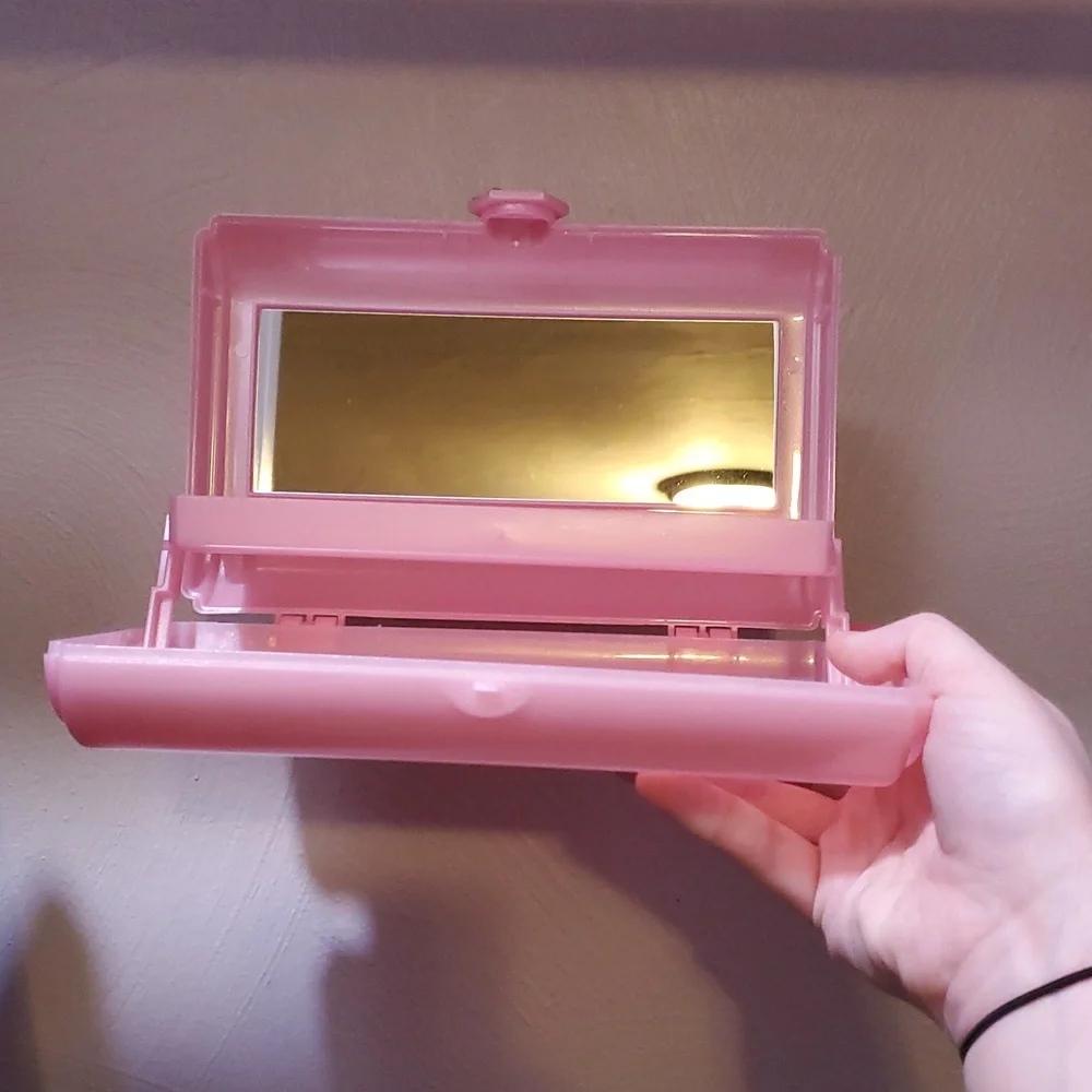 Precision Beauty clutch with mirror brand new not used